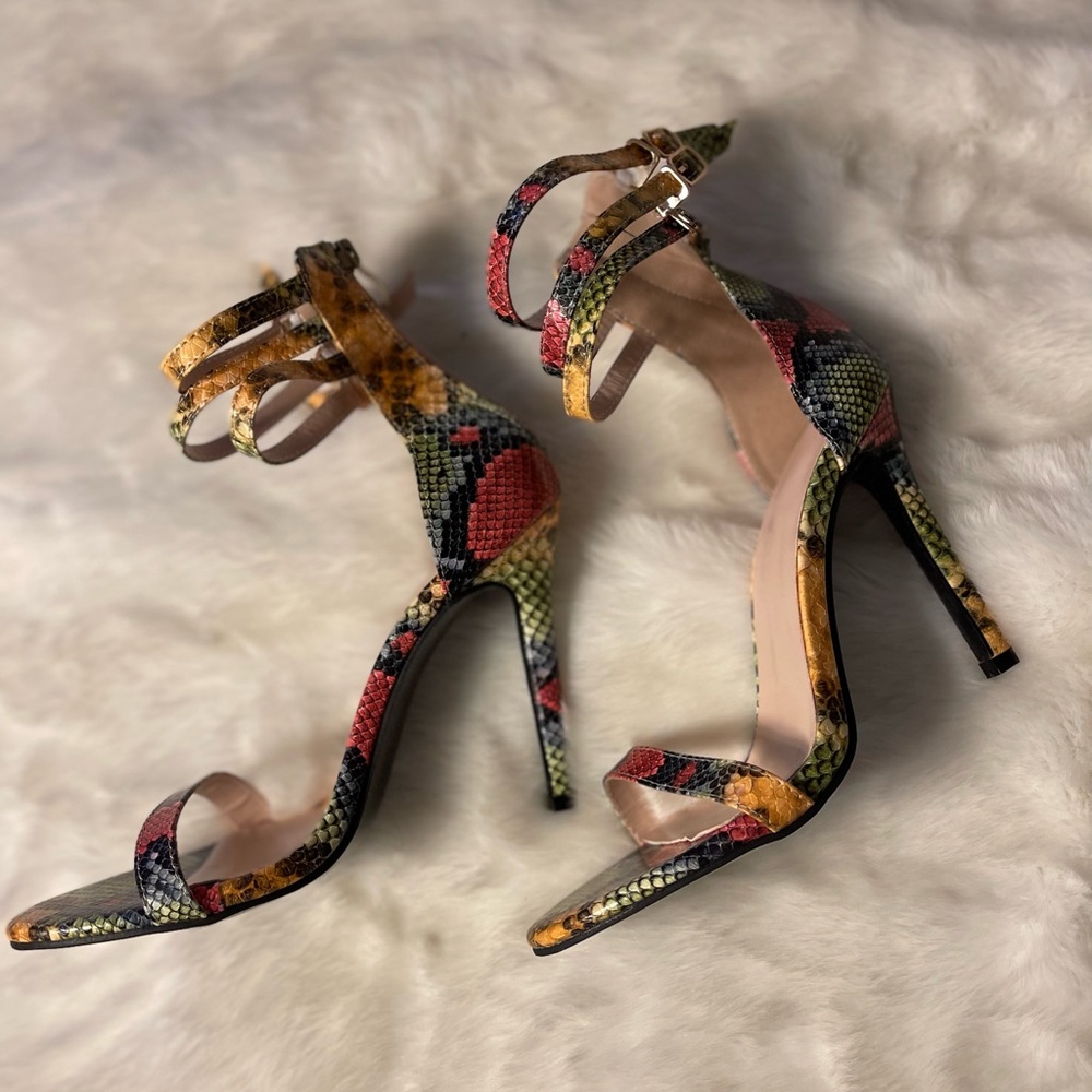 Crocodile heels